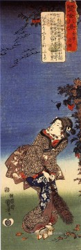 Utagawa Kuniyoshi Painting - gansos buscadores en kanagawa Utagawa Kuniyoshi Ukiyo e